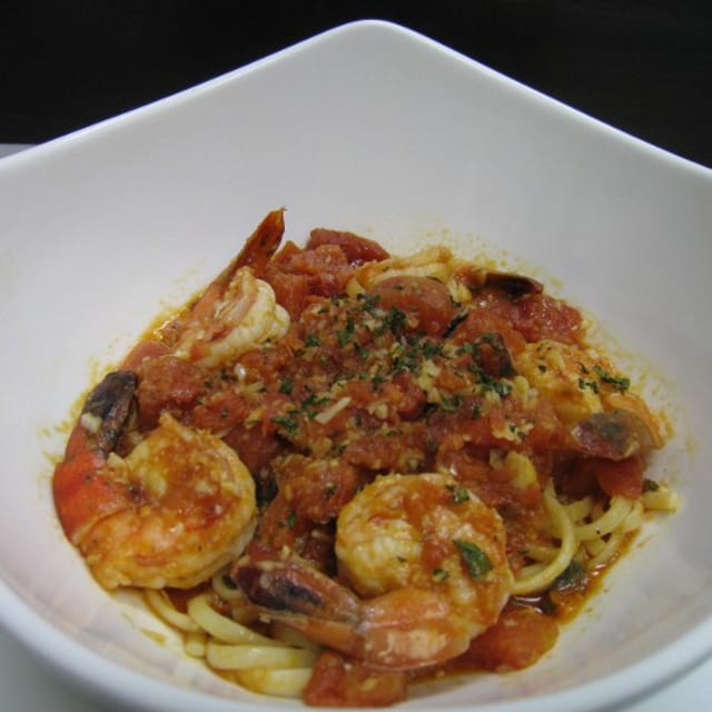Shrimp Diablo.